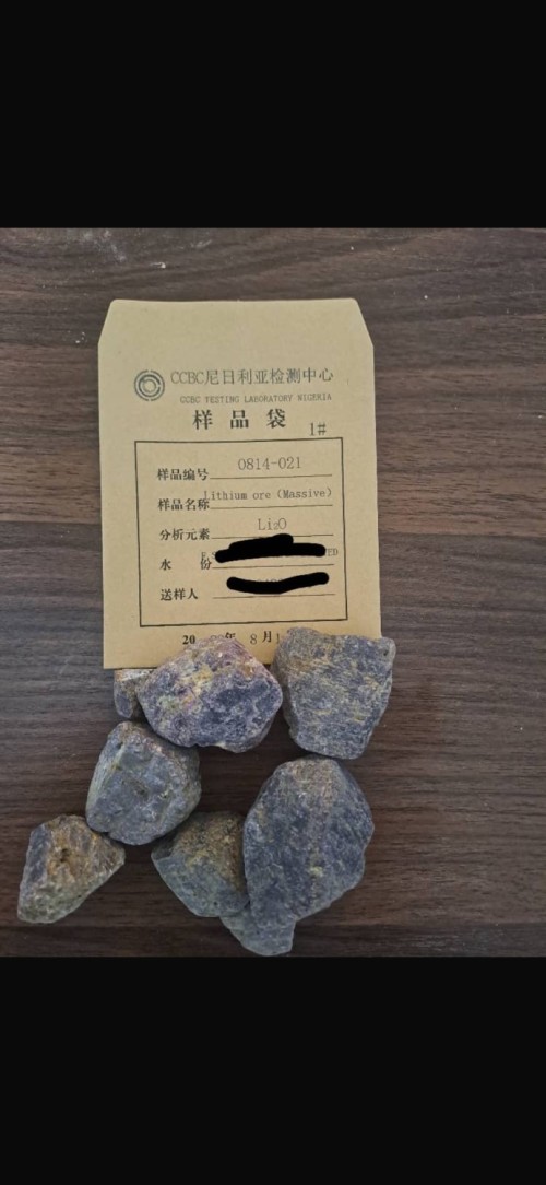 Lithium Ore Li2O
